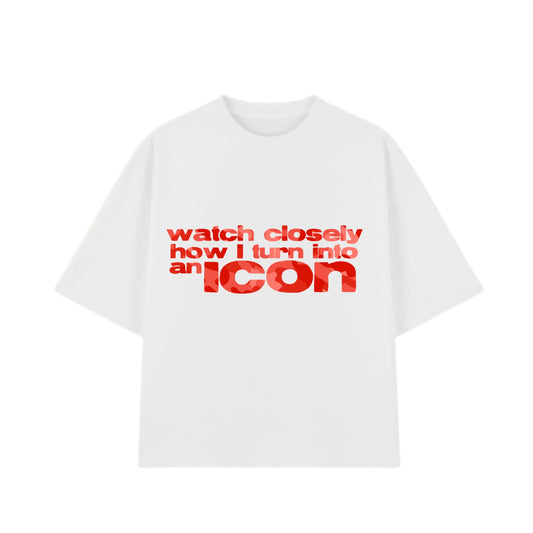 RED ICON TEE
