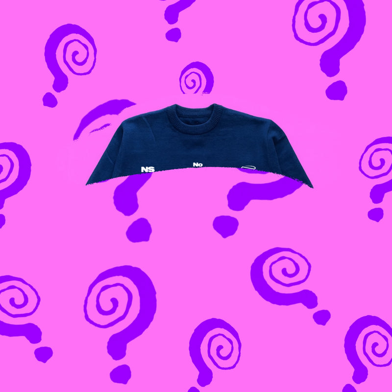 NO MATTER WHAT KNIT SWEATER