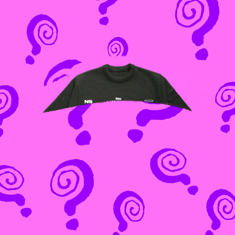 NO MATTER WHAT KNIT SWEATER